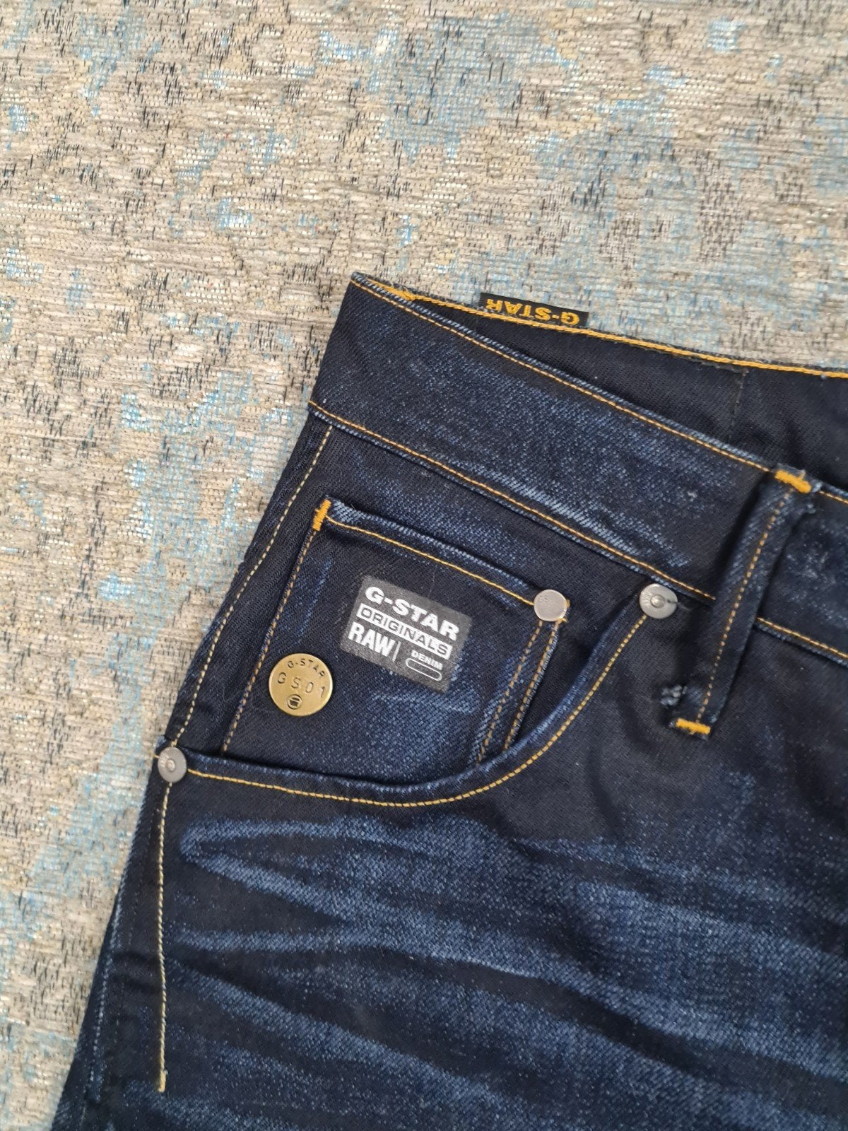 G-Star ARC 3D SLIM W32 L34 Slim 100% katoen Bronno3234 Blauw, G-Star Raw, https://www.g-star.com/nl_nl/customer-service, W32 (confectie 46) of kleiner