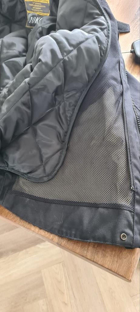 Yoko Gore-Tex Motorjas Maat L (54) - Als Nieuw, Motoren, Ophalen, Jas | textiel, Heren, Yoko