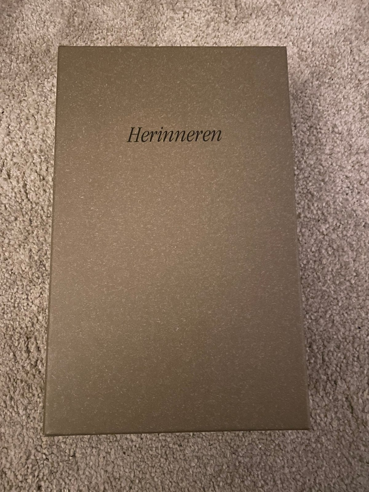 Herinnerings/uitvaart doos voor condoleances, Ophalen of Verzenden, Nieuw