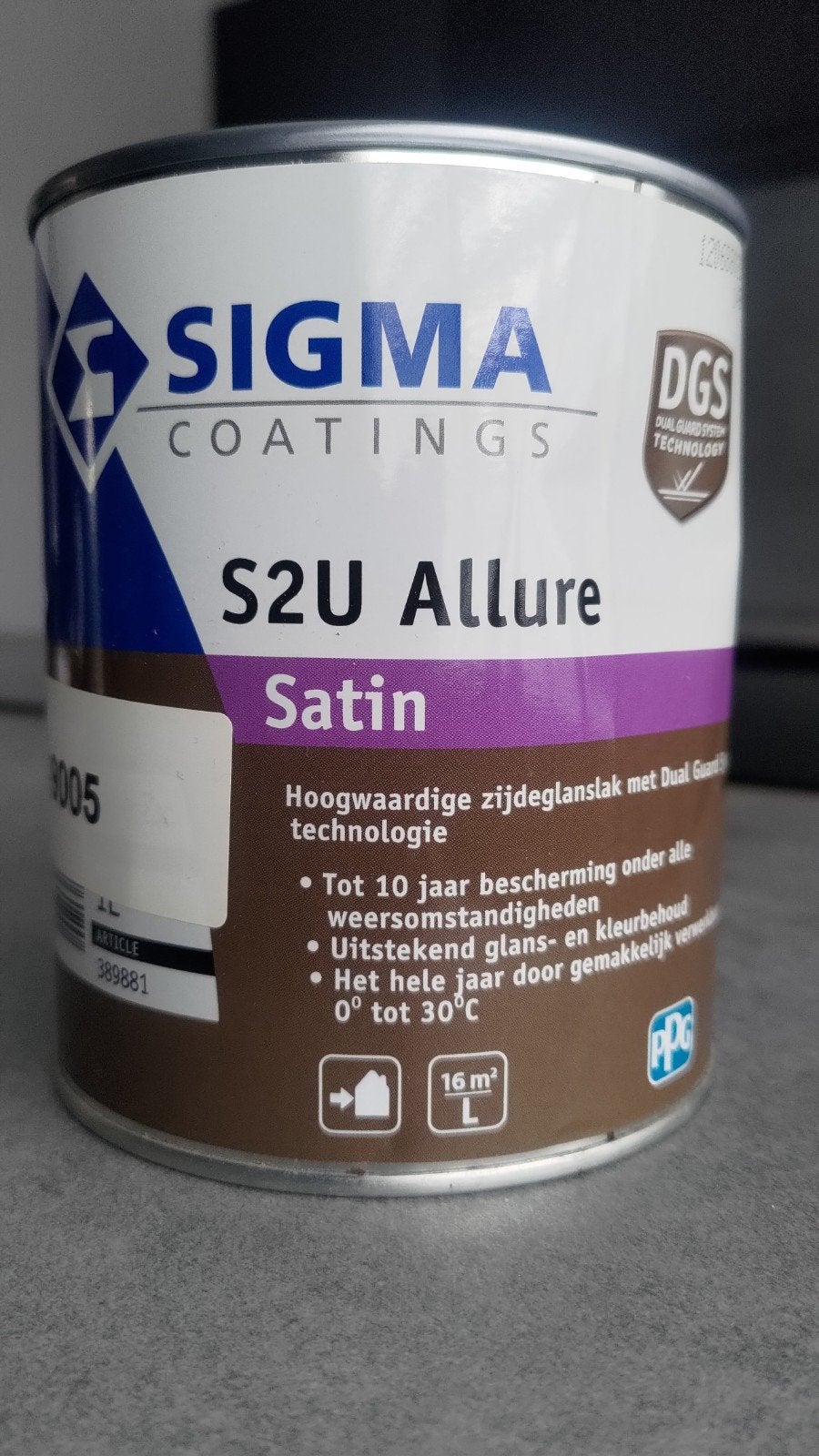 Sigma S2U Allure Satin zwart, Zwart, Nieuw, Ophalen of Verzenden, Verf