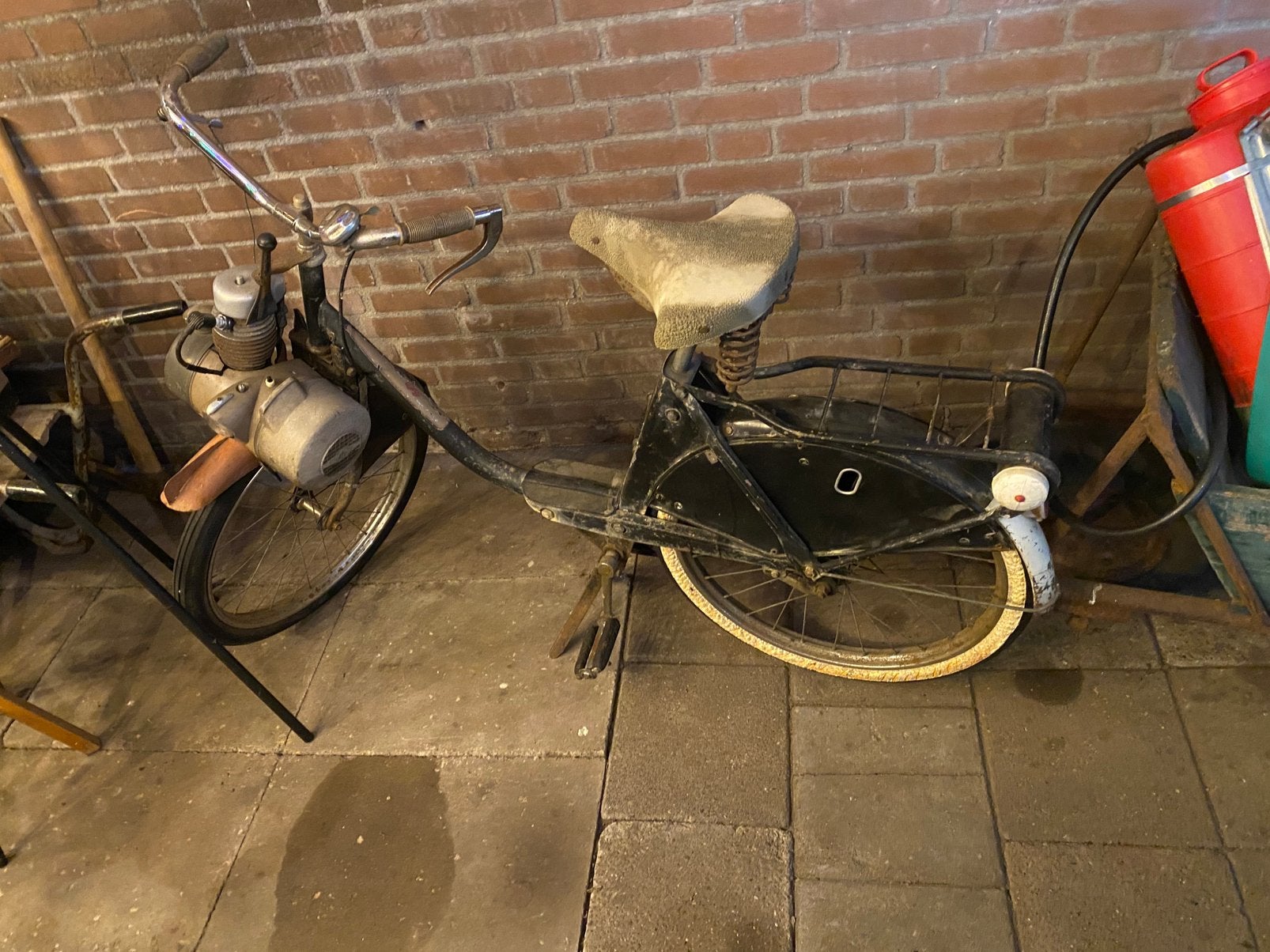 Hele oude Solex, Ophalen, Zo goed als nieuw
