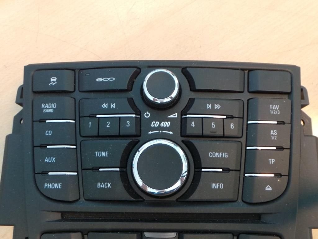 OPEL ASTRA RADIO 13346050 2011, Ophalen of Verzenden, Gebruikt, Stiba lid