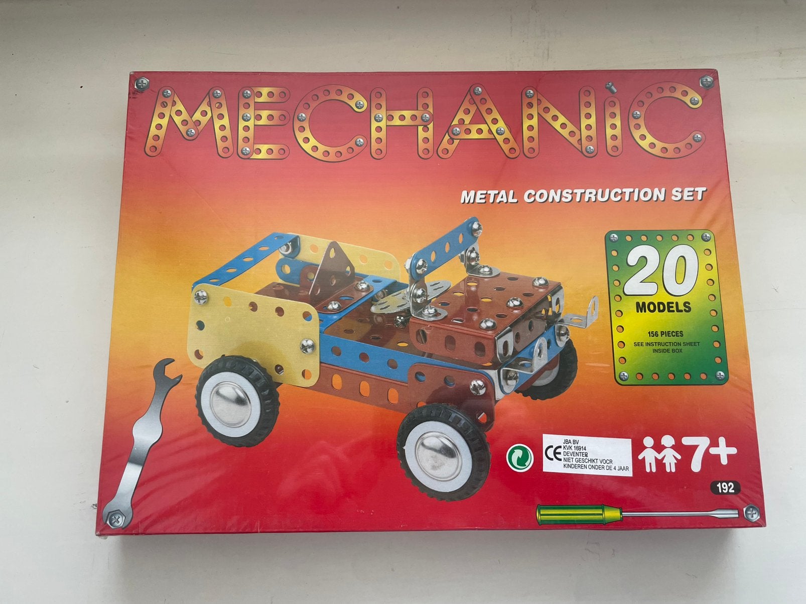 Constructiespeelgoed Mechanic constructieset 20 modellen new, Ophalen of Verzenden, Zo goed als nieuw, Bouwen