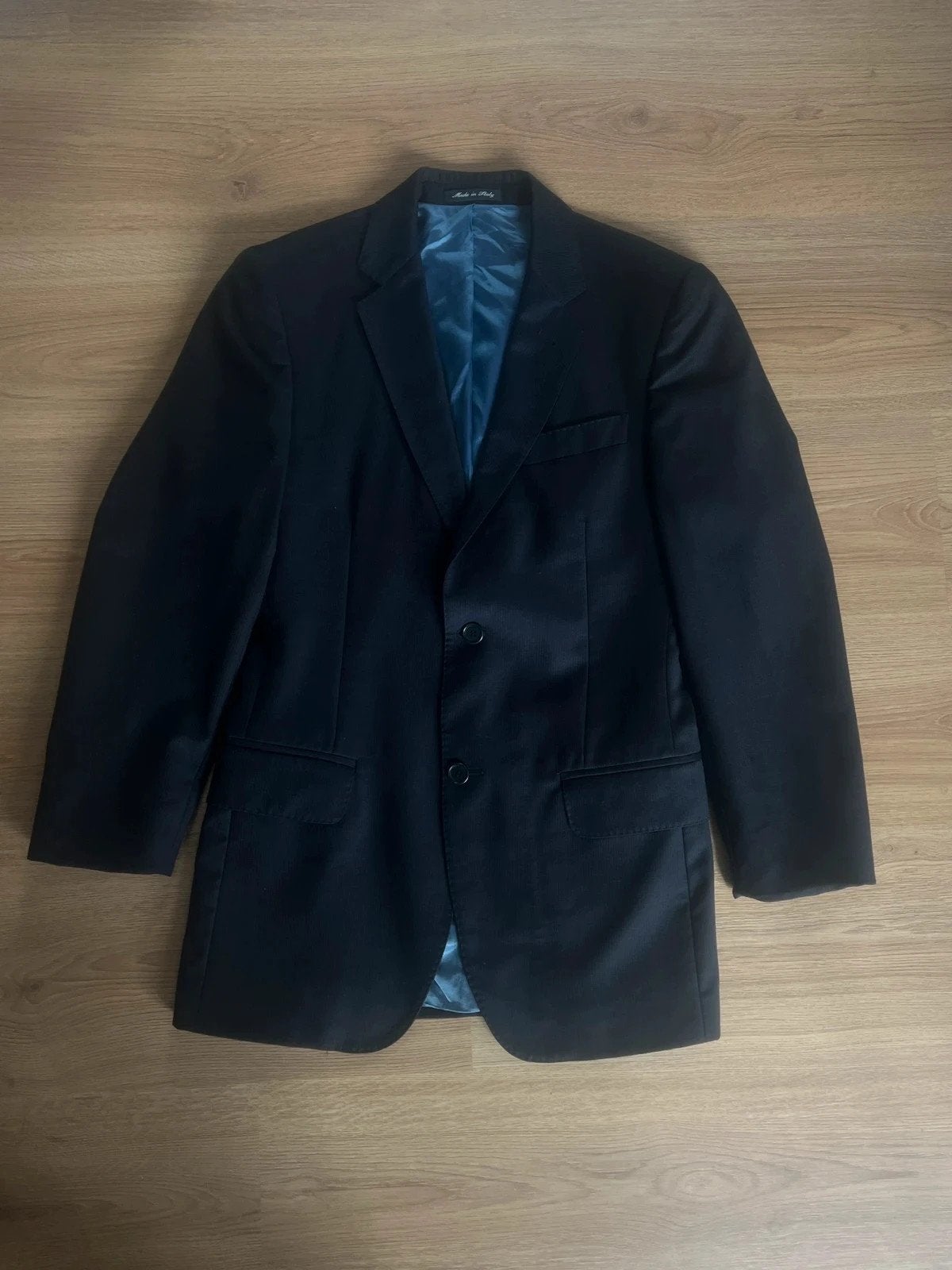 Ermenegildo Zegna Suit Jacket super 120’s handmade Size 44, Ermenegildo Zegna, Zwart, Overige maten, Ophalen of Verzenden