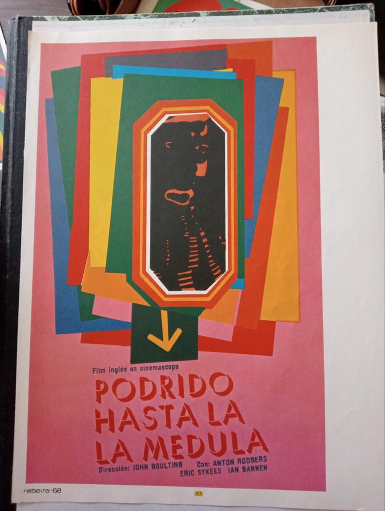Film affiche Cuba 1970, Verzamelen, Ophalen of Verzenden