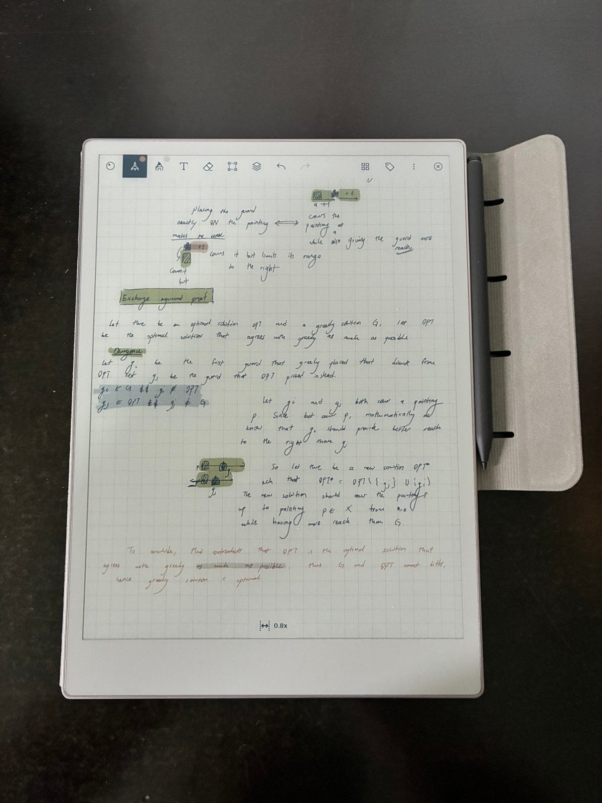 Remarkable Paper Pro + Marker Plus + Case, Computers en Software, E-readers, Ophalen of Verzenden, Zo goed als nieuw
