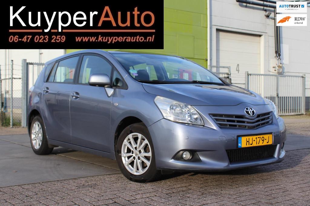 Toyota Verso 1.8 VVT-i Aspiration 7p automaat trekhaak cruis, Euro 5, 450 kg, Gebruikt, Blauw