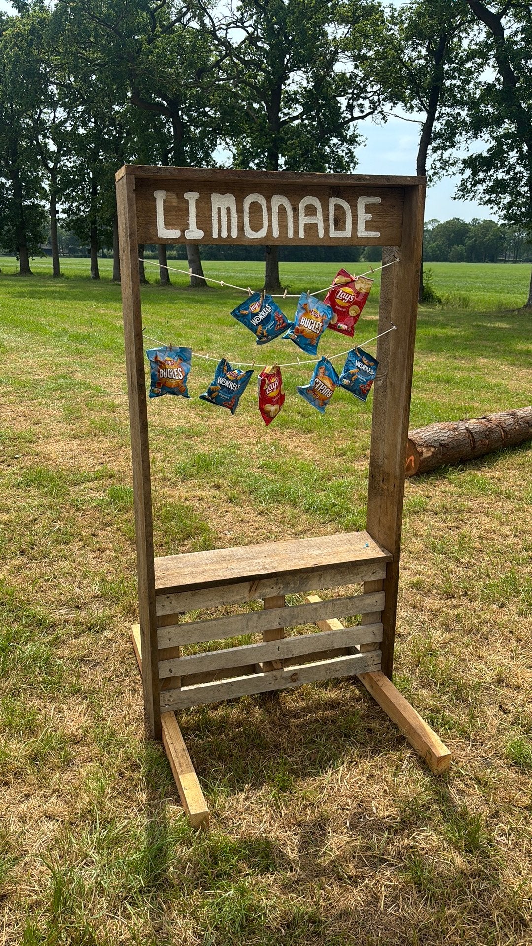 Candybar kinderkraampje voor bruiloft, Ophalen, Zo goed als nieuw, Geboorte of Huwelijk