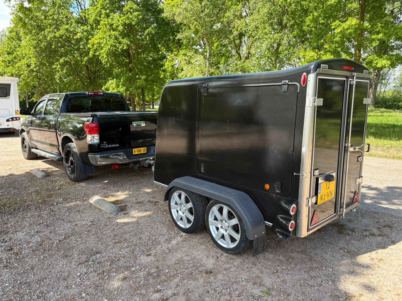TOYOTA TUNDRA I FORCE 5.7L V8, 4X4, Auto's, Automaat, 8 cilinders, Zwart, Leder