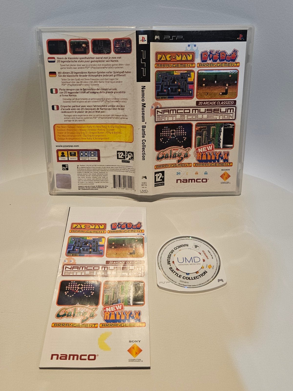 Namco Museum Battle Collection PSP, 1 speler, Ophalen of Verzenden, Zo goed als nieuw, Vanaf 12 jaar