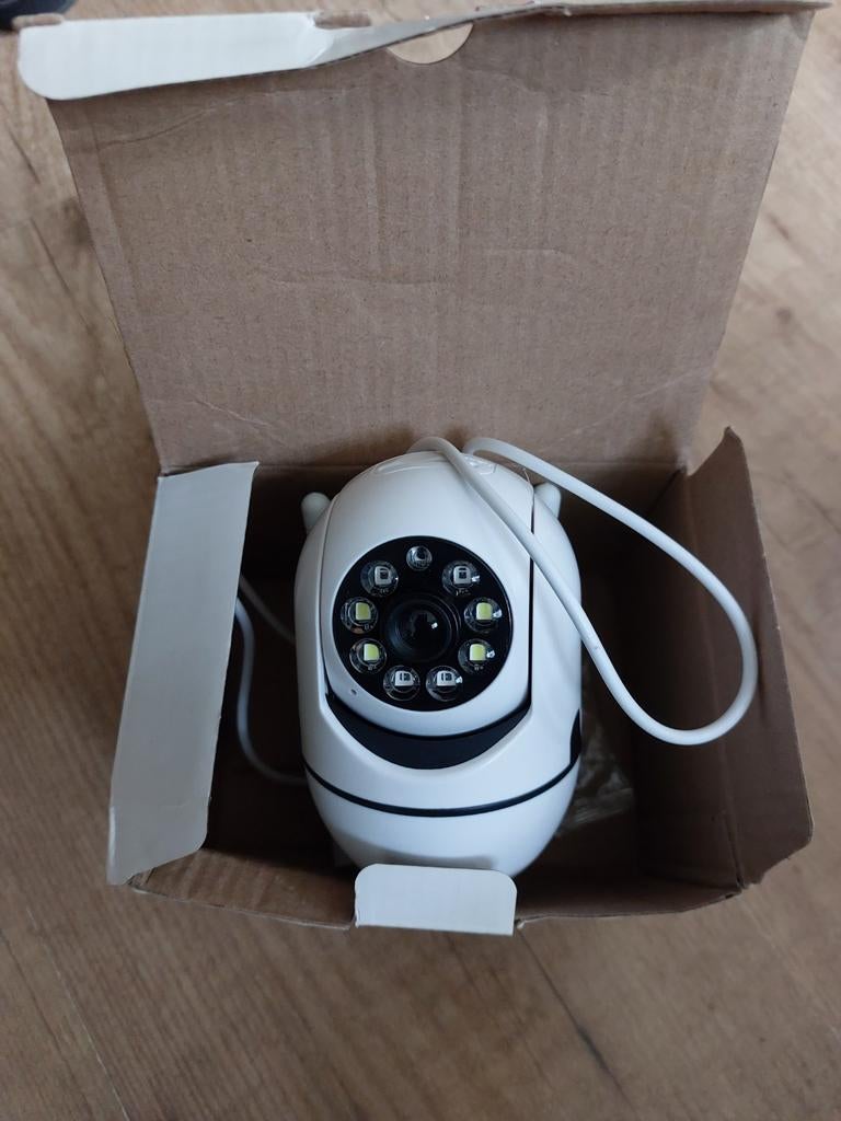 Beveiligingscamera met nachtzicht en bewegingsdetectie, Ophalen of Verzenden, Nieuw, Binnencamera