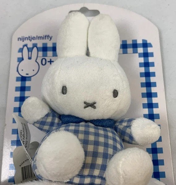 Nijntje knuffeldoekje Dick Bruna konijn baby nr 1, Verzenden, Zo goed als nieuw, Dick Bruna, 0 tot 6 maanden