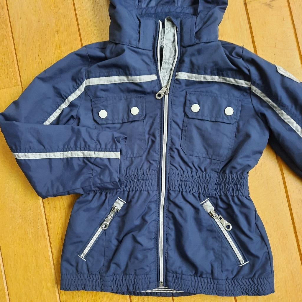Reset jas jack donker blauw maat 128, Kinderen en Baby's, Reset, Meisje, Ophalen of Verzenden, Zo goed als nieuw