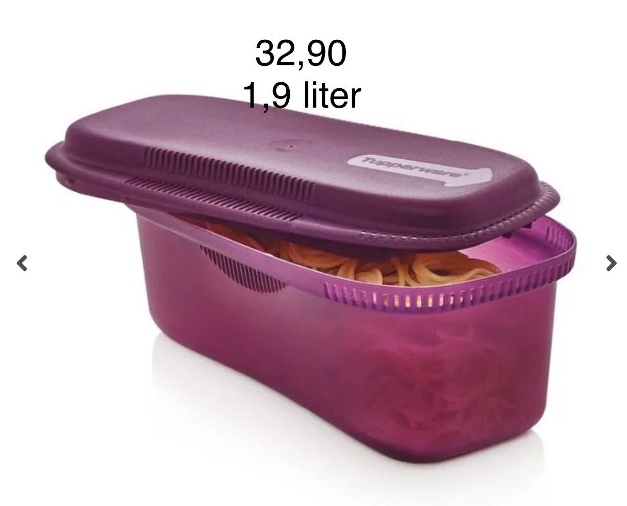 Tupperware Splinternieuwe Bami/Pasta Koker - 1,9 Liter, Ophalen of Verzenden, Nieuw, Overige typen