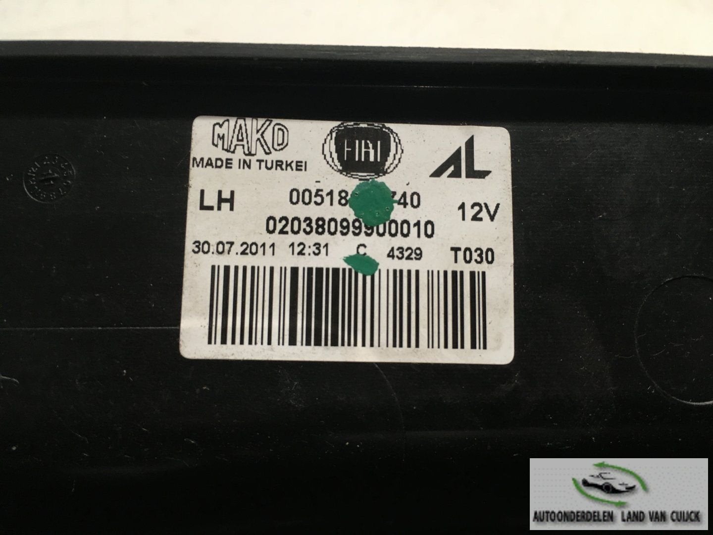 Fiat Doblo bestel  1.3 Diesel  ( achterdeuren )2011  Achterl, Gebruikt, -, -, Ophalen of Verzenden