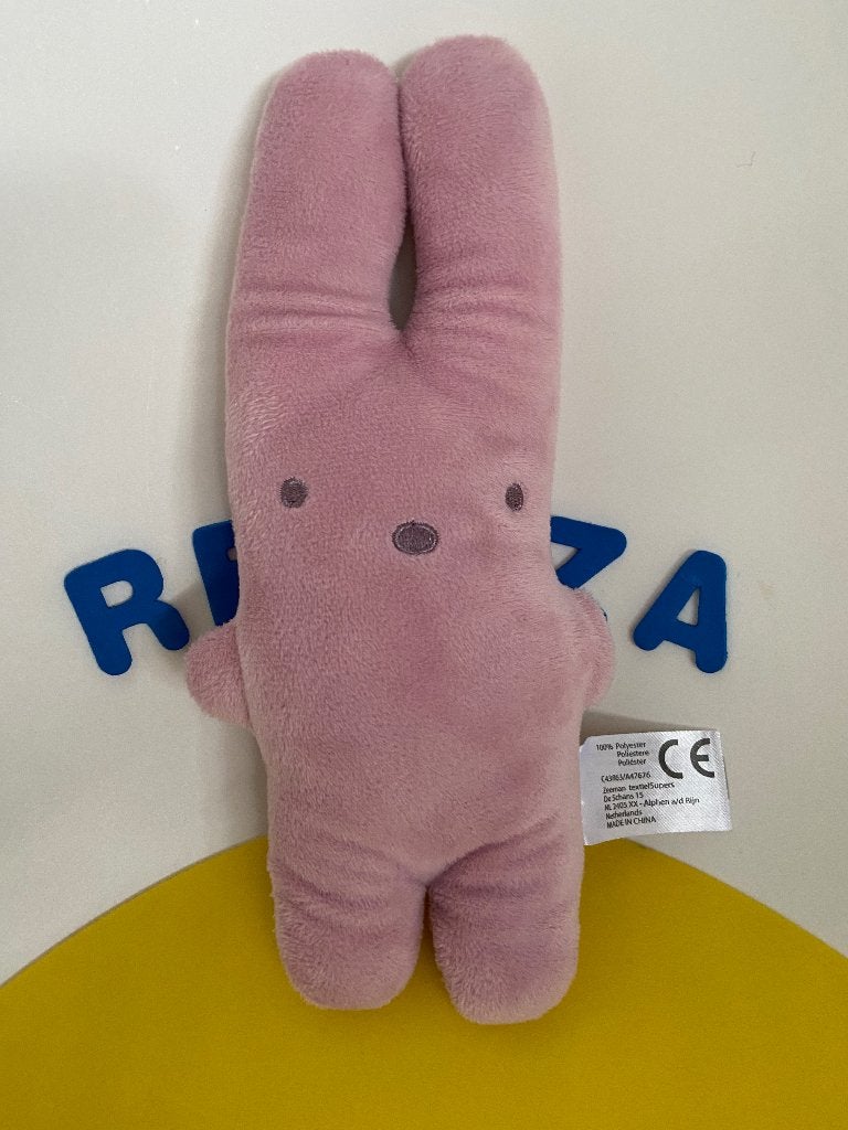 K2142 zeeman konijn roze 2x, Ophalen of Verzenden, Zo goed als nieuw, Konijn