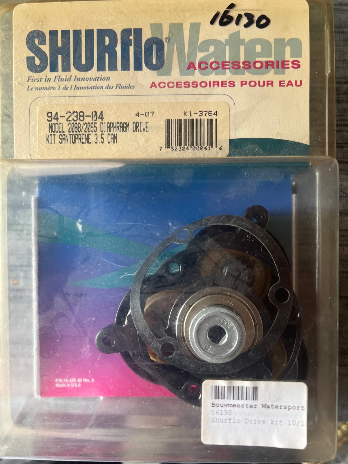 SHURflo Water Accessoires - Diaphragm Drive Kit, Ophalen of Verzenden, Nieuw, Motor en Techniek