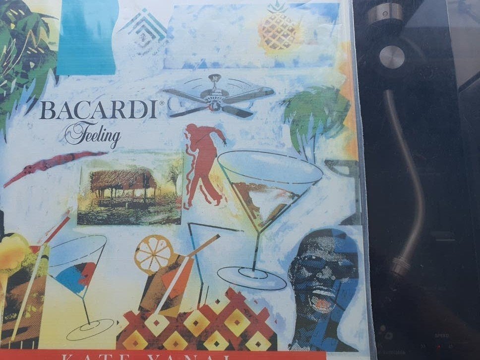 Maxisingle vinyl van BACARDI RUM reclames, Ophalen of Verzenden, 12 inch
