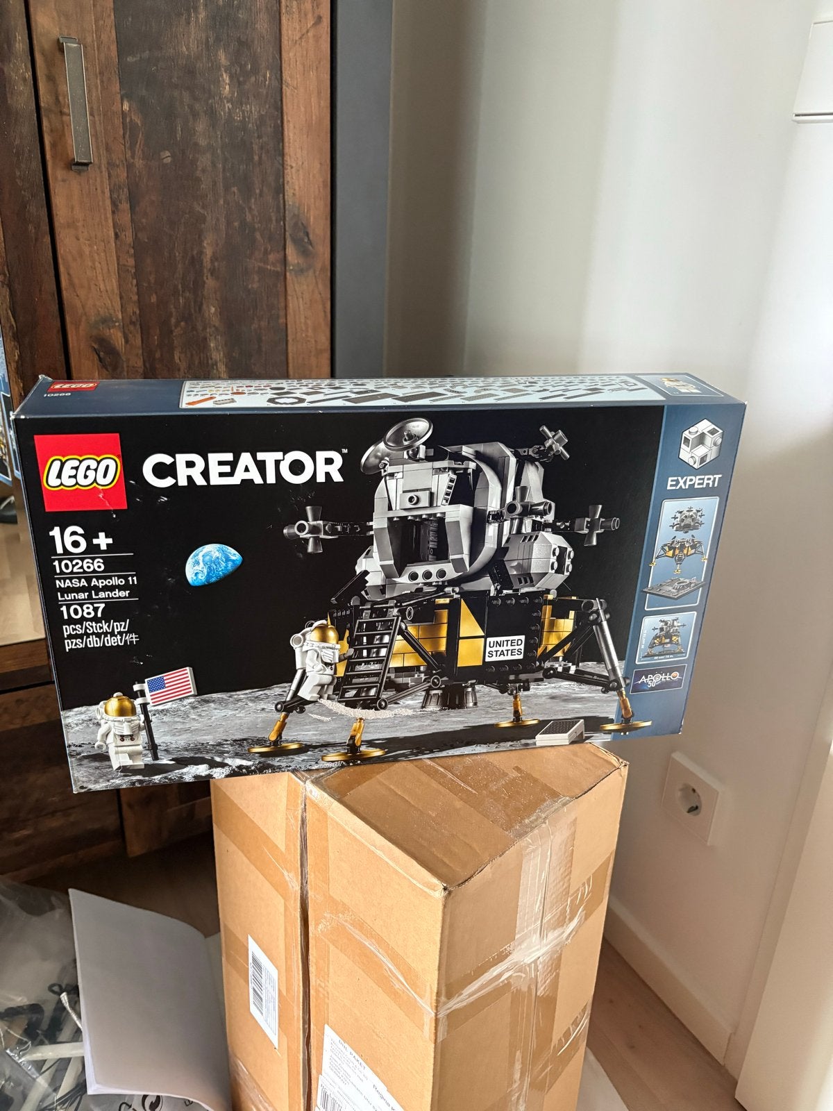 LEGO Creator Expert NASA Apollo 11 Lunar Lander 10266, Lego, Nieuw, Ophalen of Verzenden, Ongeopend/sealed