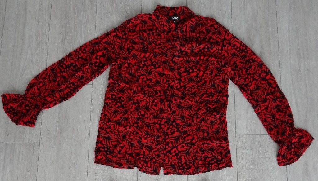 NIEUW! Dames Blouse Alix The Label Maat M >Snelle Verzending, Maat 38/40 (M), Alix the label, Nieuw, Ophalen of Verzenden
