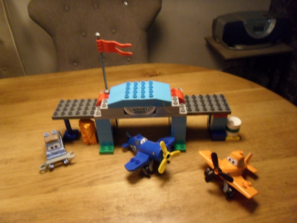 Disney Planes Skippers vliegschool, Ophalen, Zo goed als nieuw, Compleet, Duplo
