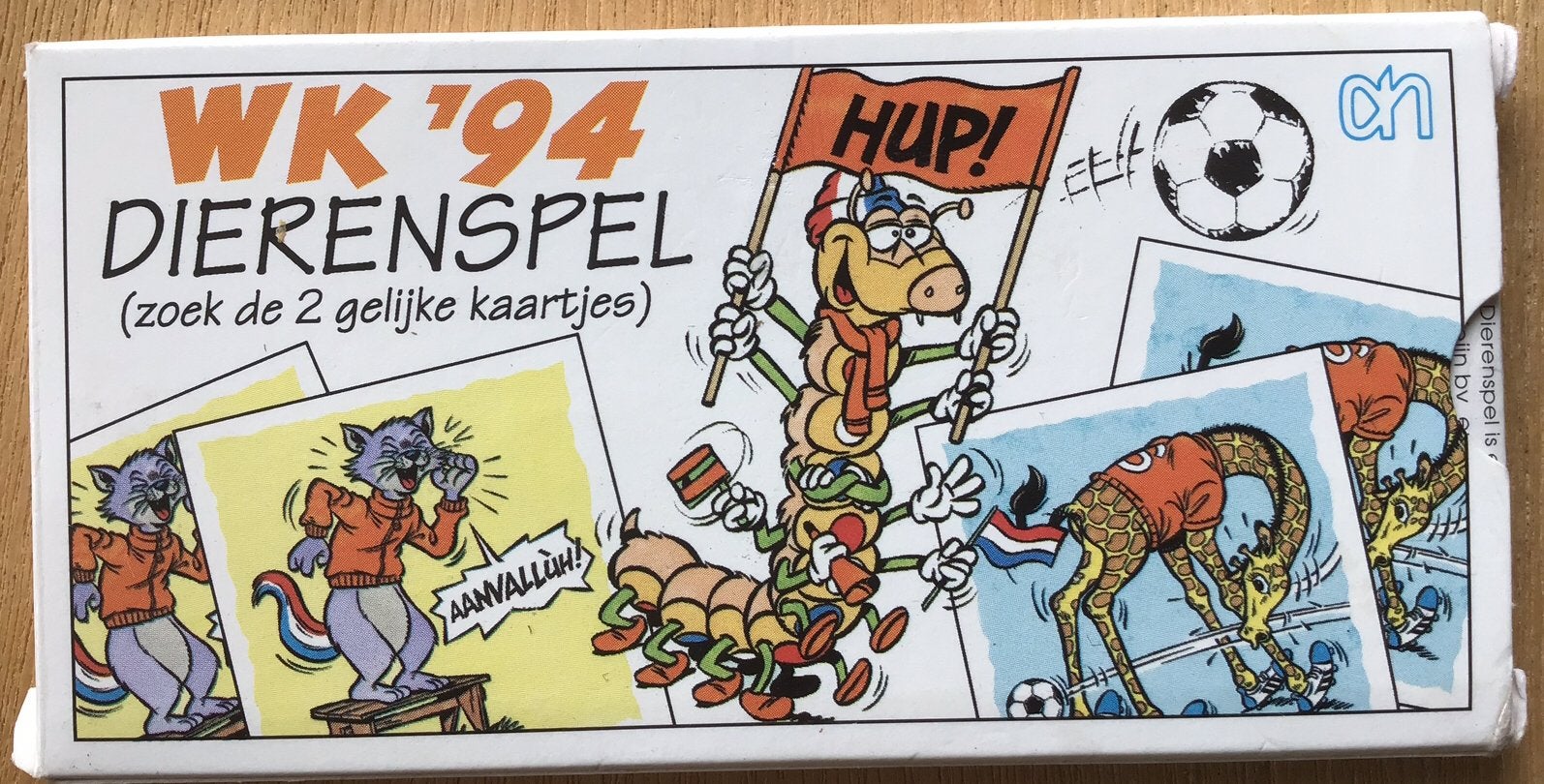 WK ‘94 dierenspel van AH - ZGAN, Ophalen of Verzenden, Zo goed als nieuw, Spel
