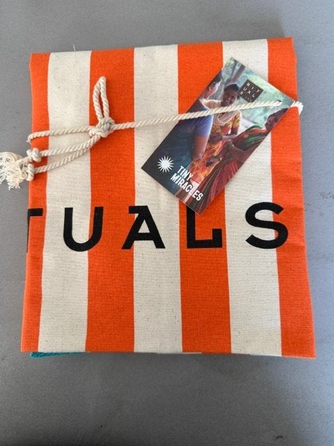 Rituals summer strand tas strandtas beach bag beachbag oranj, 30 cm of meer, Oranje, Ophalen of Verzenden, Nieuw