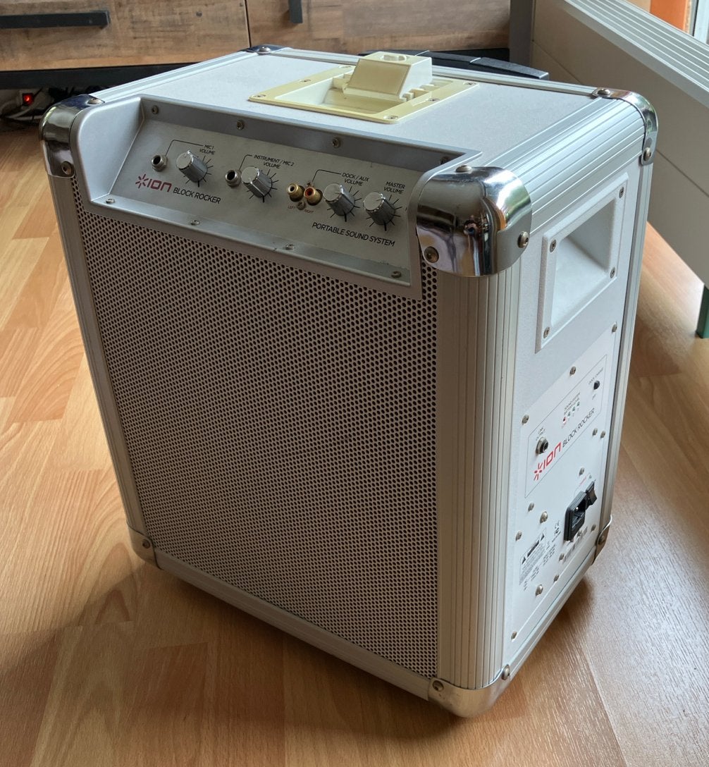 ION Block Rocker Portable Sound System, Gebruikt, AUX-ingang, Ophalen, Overige merken