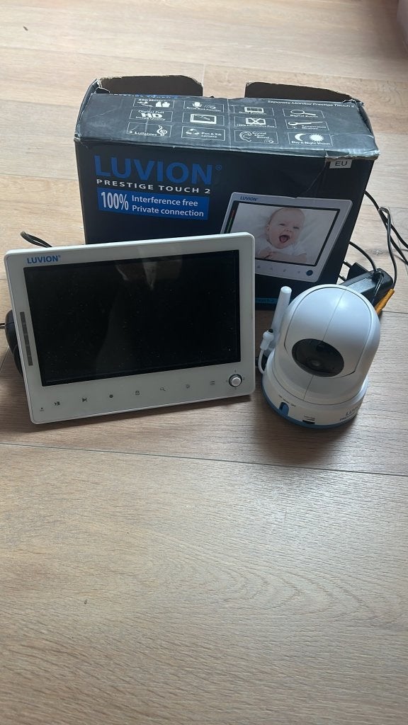 Babyfoon camera en monitor Luvion Prestige Touch 2, Ophalen of Verzenden, Zo goed als nieuw, 250 meter of meer, Camera
