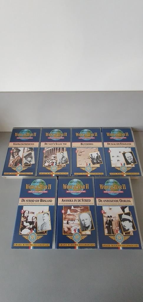 Videobanden 2e wereldoorlog/Militaire boeken, Ophalen, Nederland, Boek of Tijdschrift