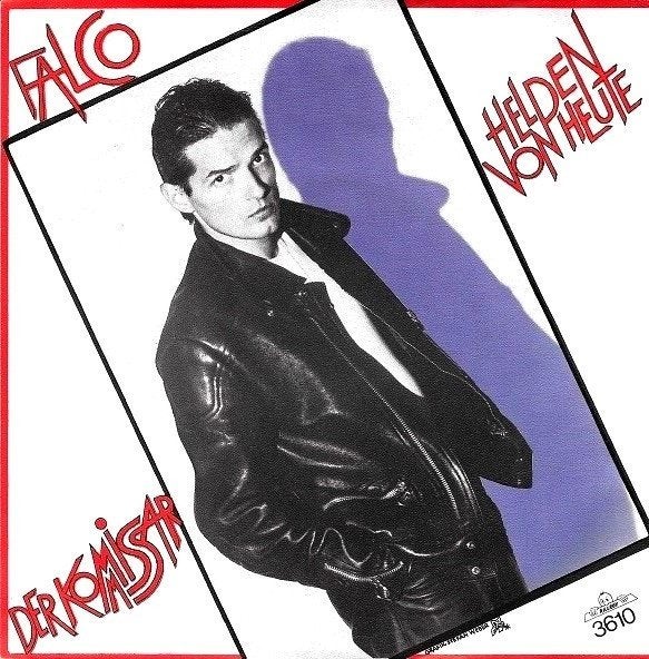 Pop Single (1982) FALCO - Der Komissar., Gebruikt, Fotohoes, 7 inch, Ophalen of Verzenden