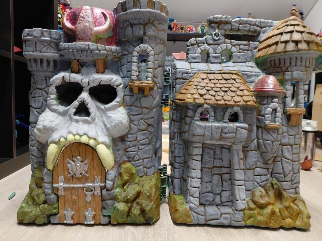 Vintage Castle Grayskull CUSTOM MADE Masters of the Universe, Verzamelen, Ophalen of Verzenden, Gebruikt
