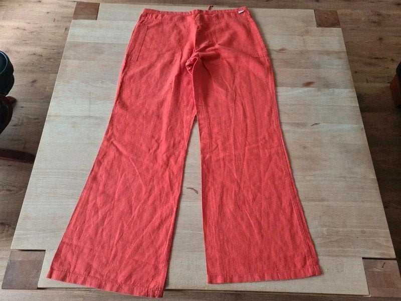 Prachtige katoen/linnen broek van Opus Maat M., Maat 38/40 (M), Verzenden, Zo goed als nieuw, Lang