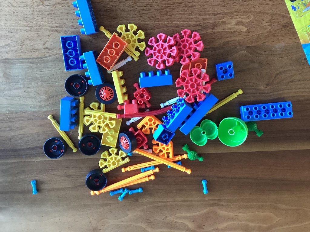 KID KNEX voor de allerkleinsten met BOEKJE = compleet, Kinderen en Baby's, Speelgoed | Bouwstenen, Ophalen of Verzenden, Zo goed als nieuw