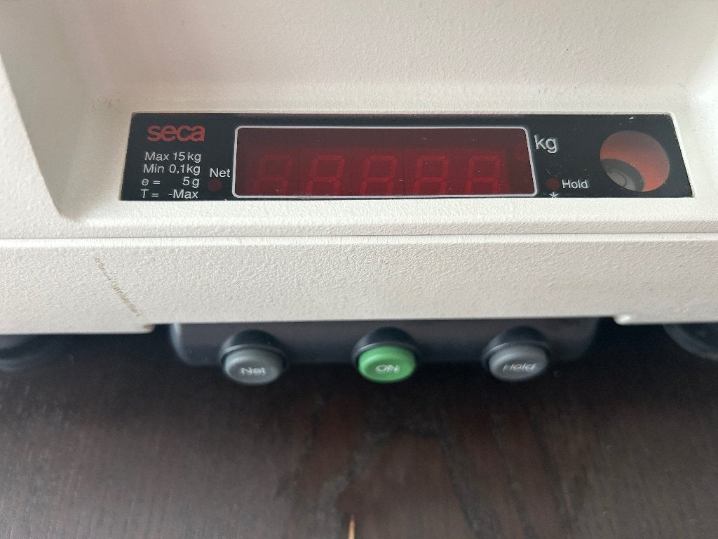 Seca 757 professionele babyweegschaal, Ophalen, Gebruikt, Digitaal, Personenweegschaal