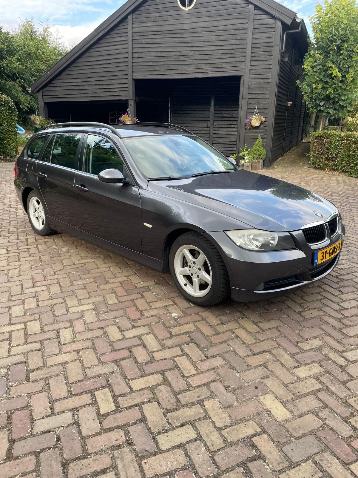 BMW 3-Serie 2.0 318 I Touring 2008 Grijs, Auto's, BMW, Particulier, 3-Serie, ABS, Airbags, Airconditioning, Alarm, Centrale vergrendeling