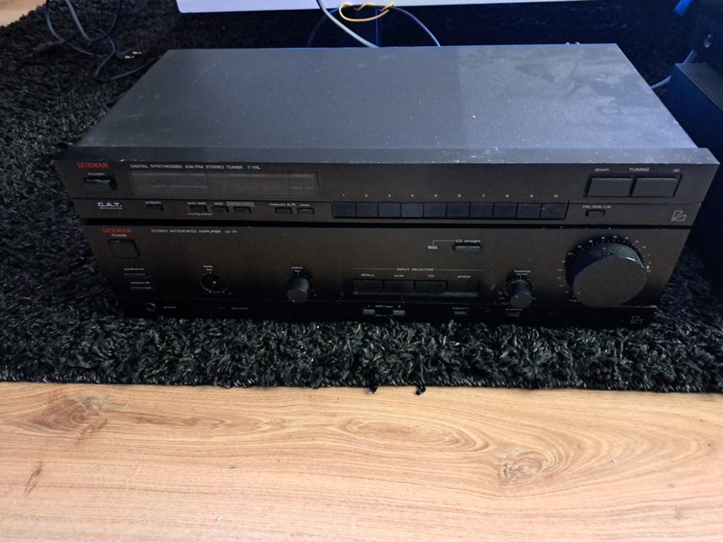 Vintage Audio Set: Sony, Pioneer, Luxman - Zolderopruiming, Ophalen of Verzenden