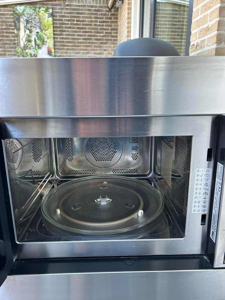 Etna inbouw combi-magnetron, prima functionerend, Witgoed en Apparatuur, Magnetrons, Ophalen, Combimagnetron, Gebruikt, Grill