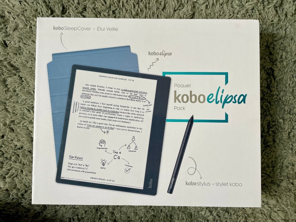 Like New- Kobo Elipsa with Stylus & Sleepcover, Computers en Software, Ophalen of Verzenden, Zo goed als nieuw, Rakuten Kobo, 16 GB of meer