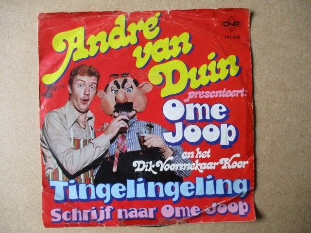 s0125 ome joop - tingelingeling, Ophalen, Gebruikt, 7 inch, Overige genres