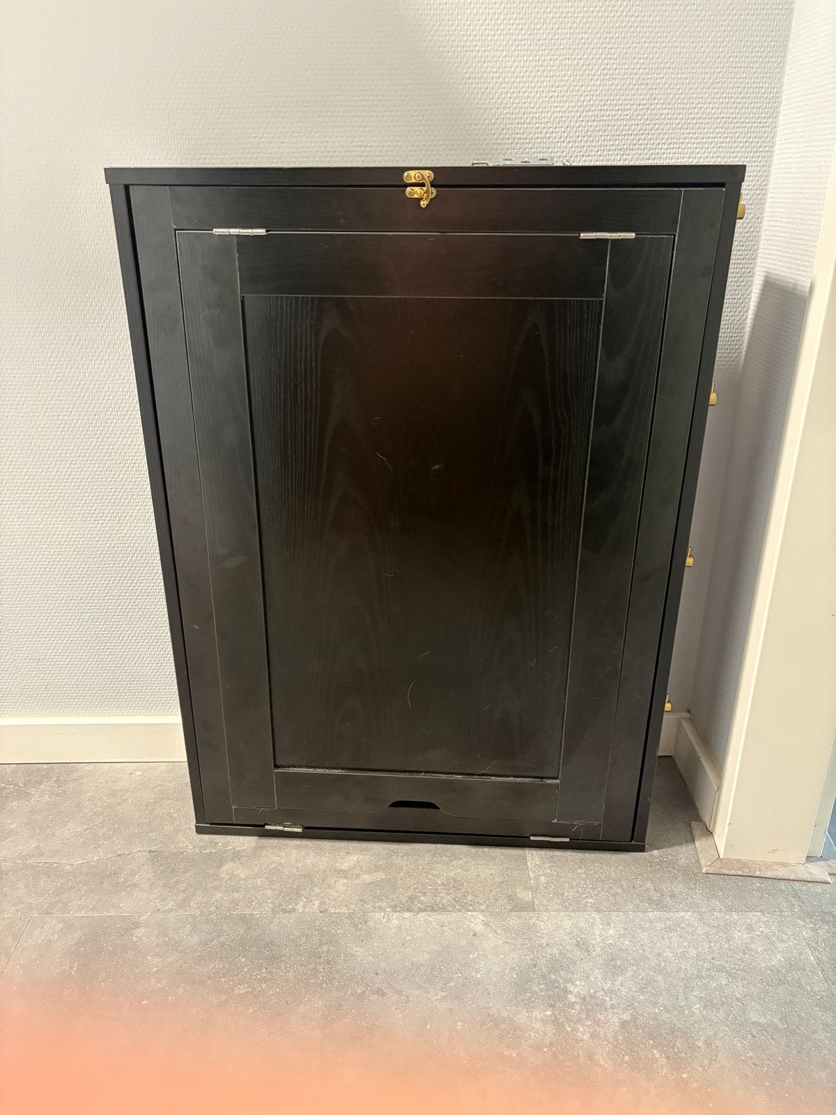 COSTWAY Wandklaptafel met opbergruimte - Ruimtebesparend, Ophalen, Gebruikt, Tot twee personen, 50 tot 100 cm
