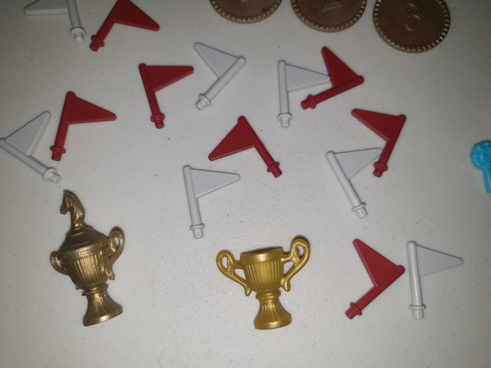 vlaggetjes voor hindernissen van schleich, ., Ophalen of Verzenden, Zo goed als nieuw, .