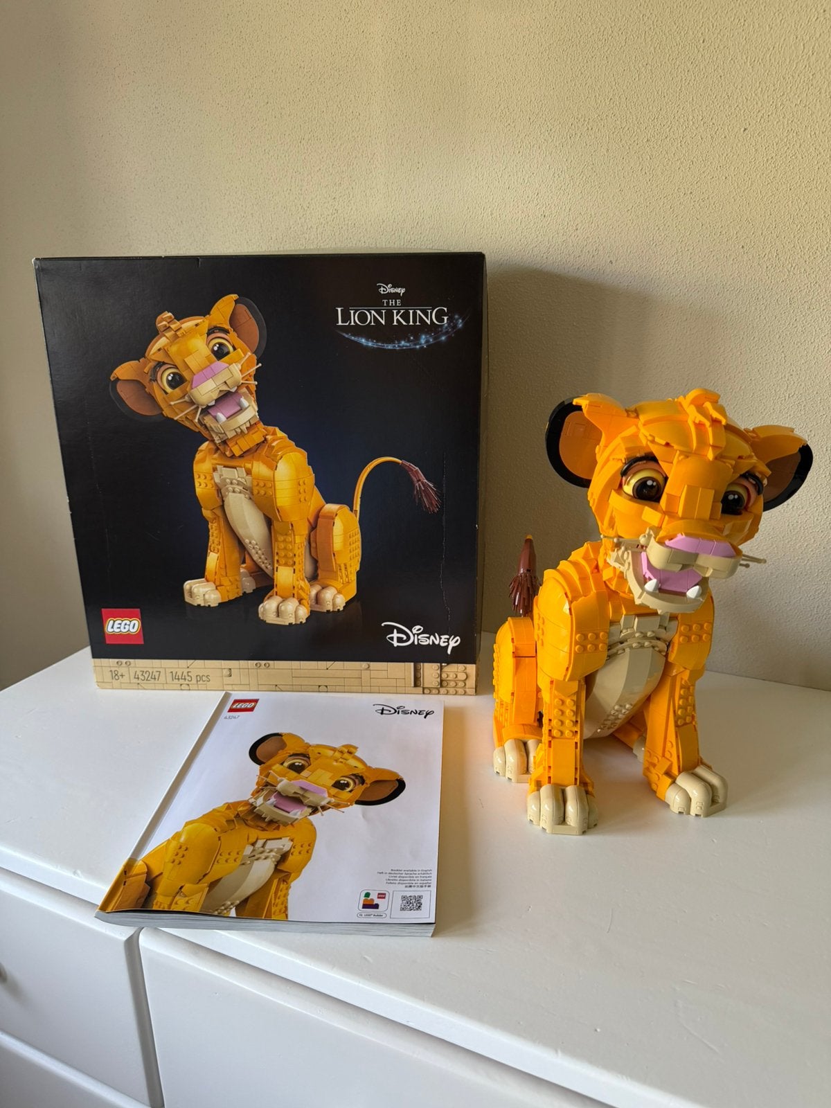 Lego lion king 43247 voor 18+, Ophalen, Zo goed als nieuw