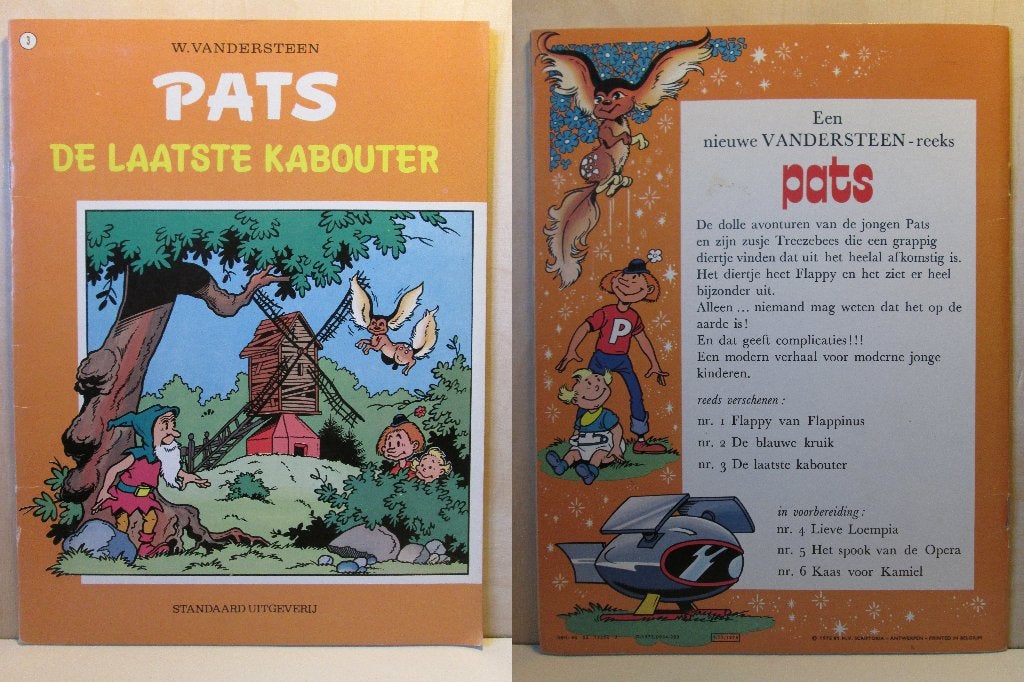 Pats 3, 5 & 7 (SC), Boeken, Meerdere stripboeken, Ophalen of Verzenden, Gelezen, Willy Vandersteen