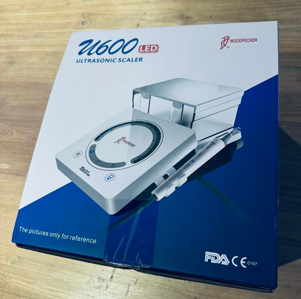 Woodpecker U600 LED Ultrasone Scaler - Nieuw in doos, Ophalen, Nieuw