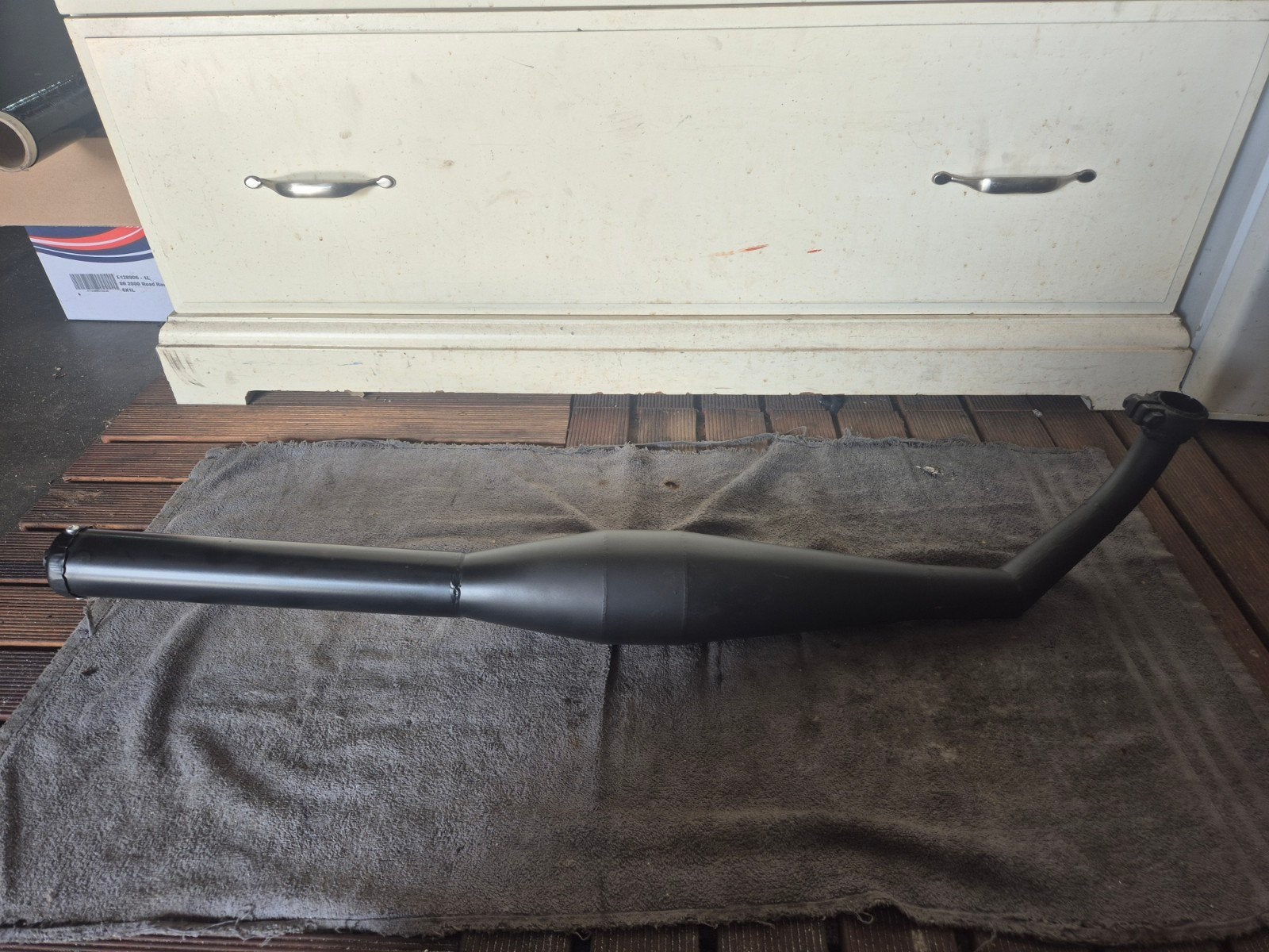 Nieuwstaat Homoet P6 uitlaat 32 mm kreidler