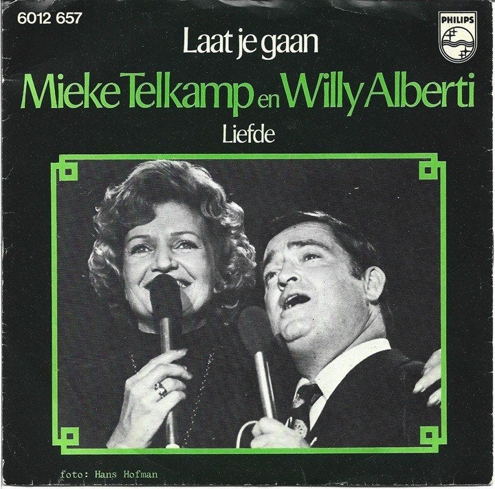 Mieke Telkamp en Willy Alberti - Laat je gaan / Liefde, Gebruikt, Verzenden, 7 inch, Overige typen