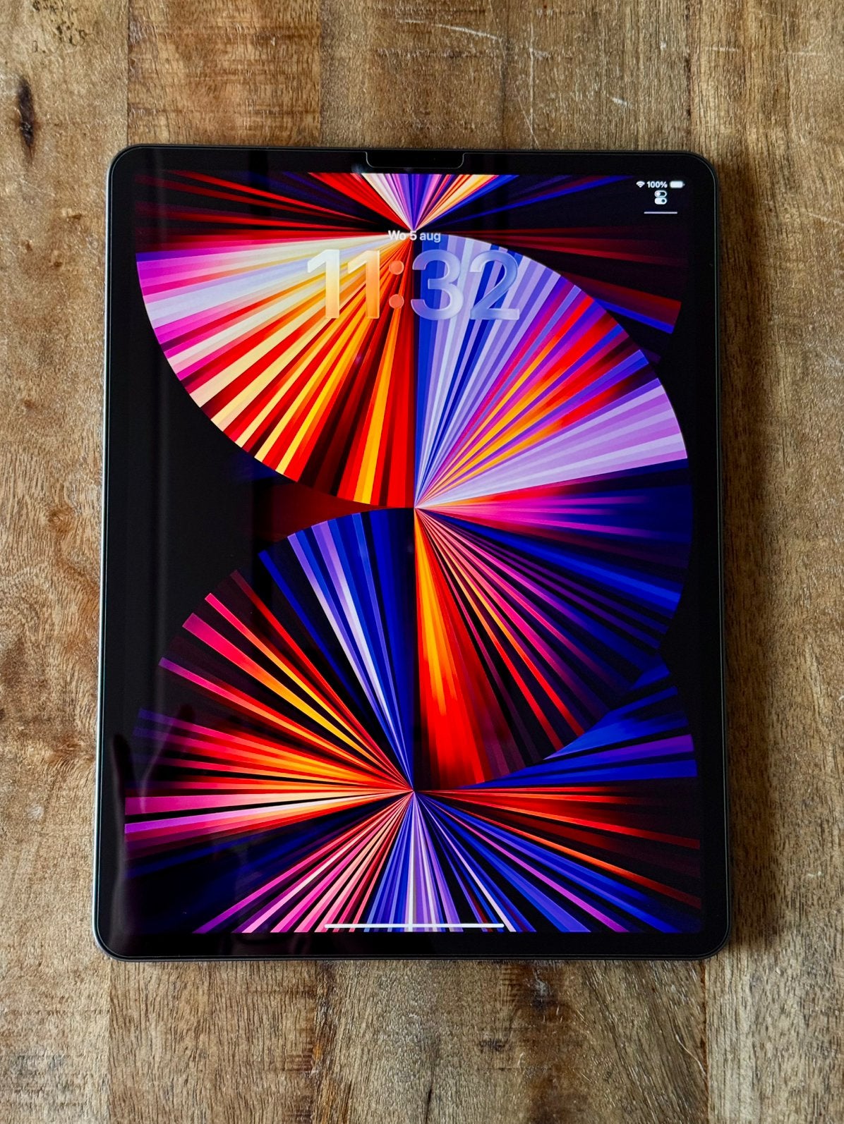 iPad Pro 12.9 2021 (M1) Space Grey 128Gb WiFi - Zeer netjes, Ophalen, Apple iPad, 12 inch, Zo goed als nieuw