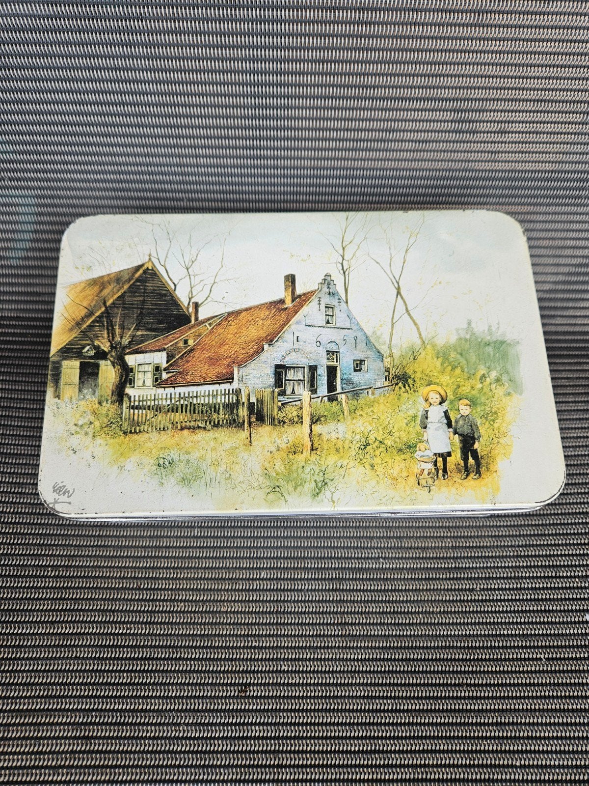Koektrommel, Verzamelen, Ophalen of Verzenden, Gebruikt, Koek(jes)