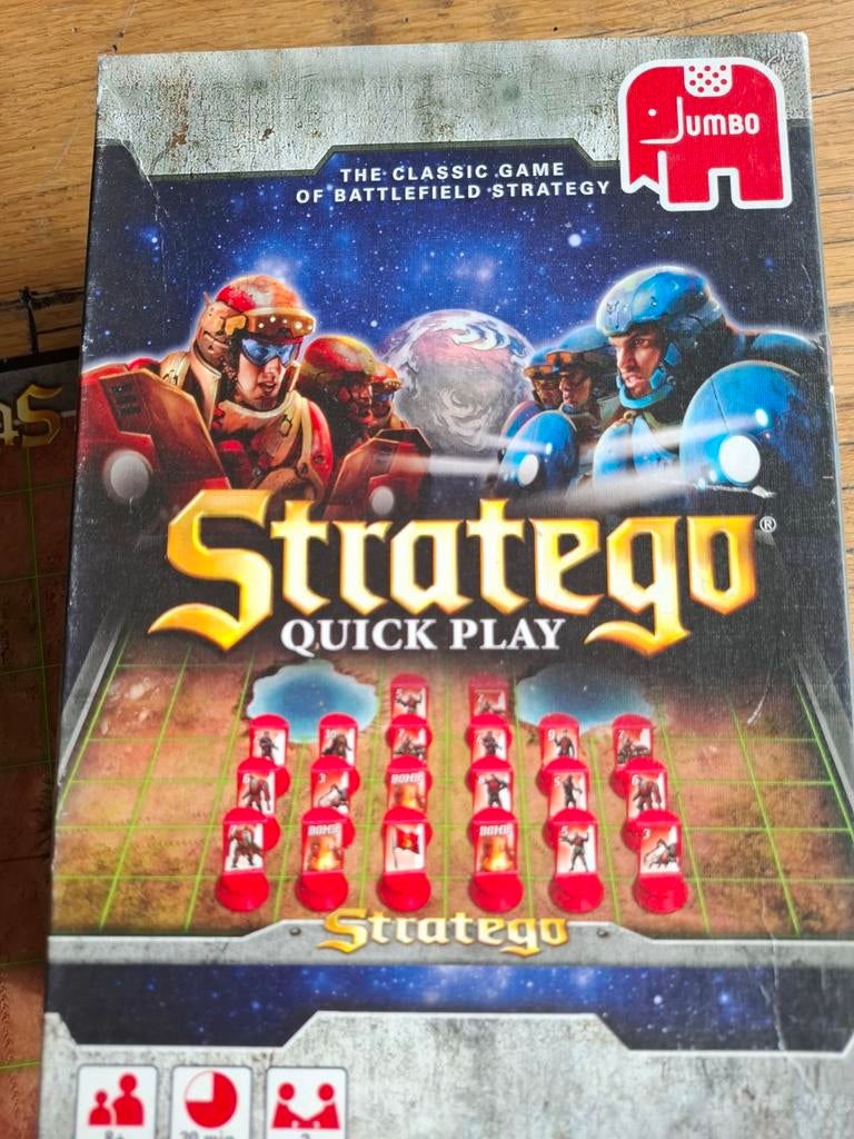 Stratego Quick Play, Een of twee spelers, Ophalen, Zo goed als nieuw, Jumbo